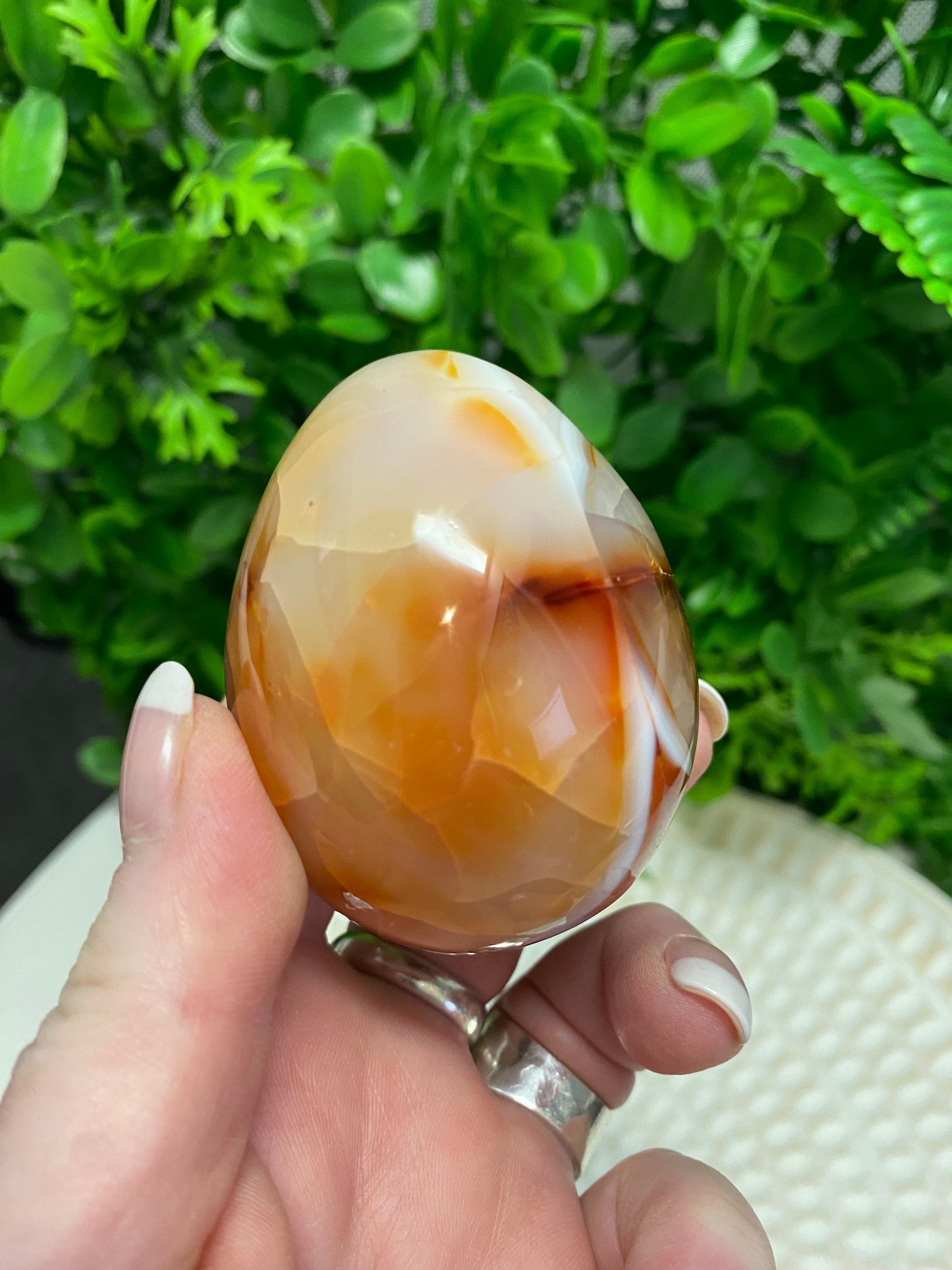 Carnelian Crystal Egg 001