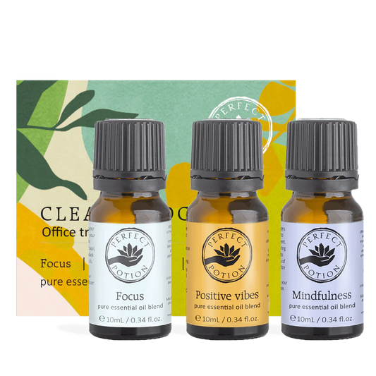 Clear and Focused Office Trio - Essential Oil Pack