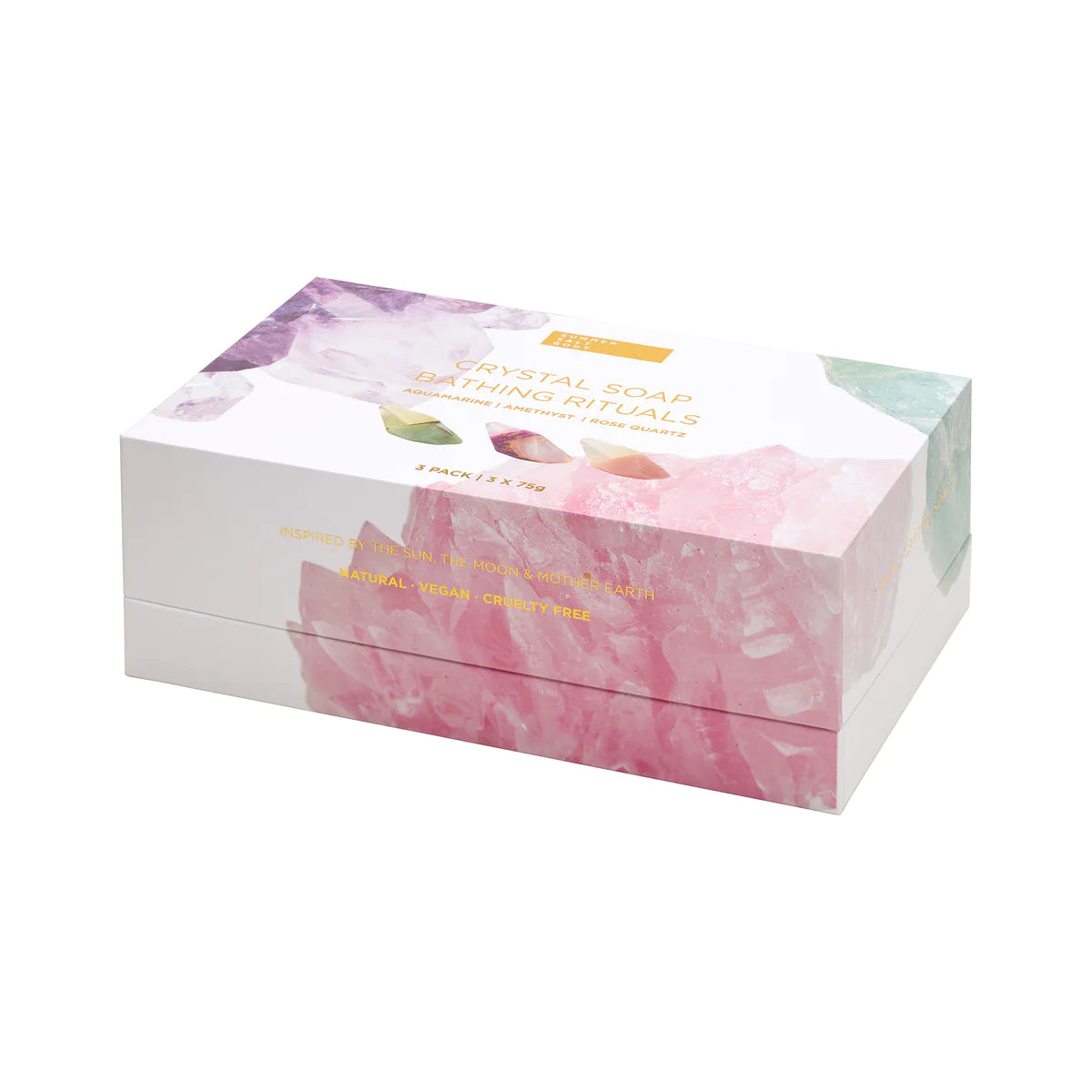 Crystal Soap Bathing Rituals 3 Pack