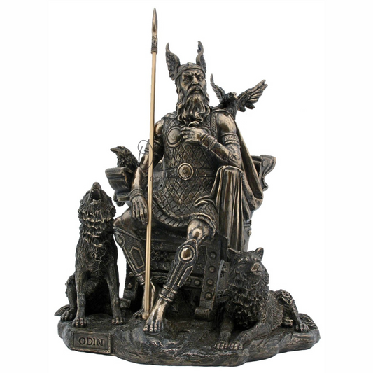 Odin Norse Bronze Statue