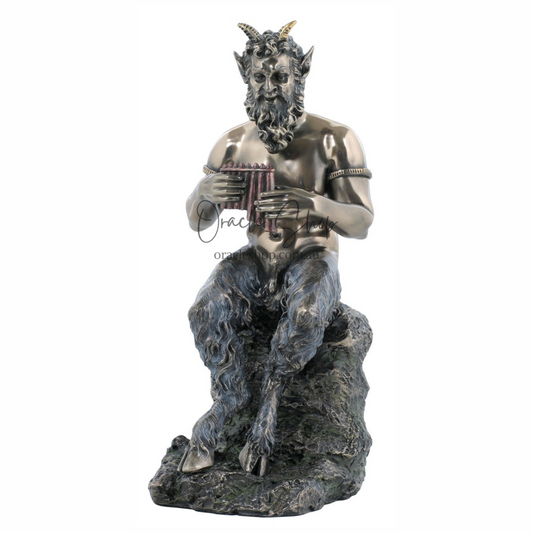 Pan God of Nature Bronze Statue