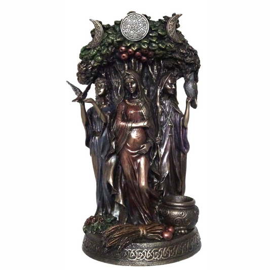 The Triple Goddess Bronze Statue
