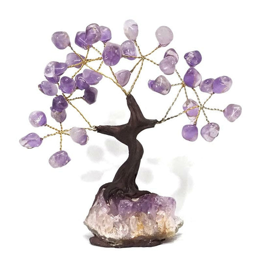 AMETHYST Bonsai Crystal Tree 14