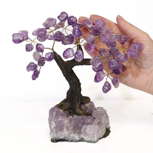 AMETHYST Bonsai Crystal Tree 20