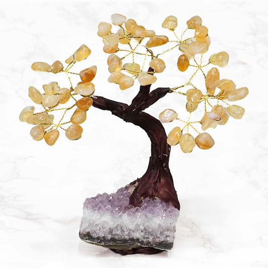 CITRINE Bonsai Crystal Tree 20