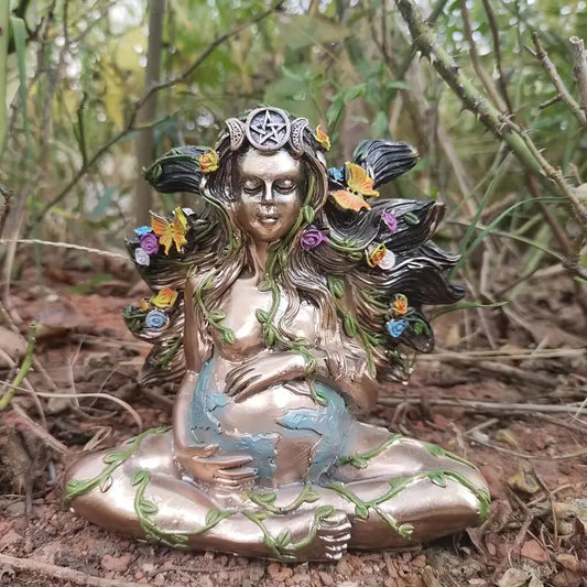 Gaia Mother Earth Goddess Statue