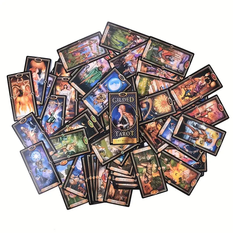 Gilded Tarot Cards