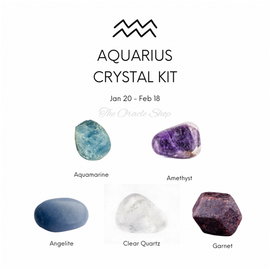 Zodiac Crystal Set - Aquarius