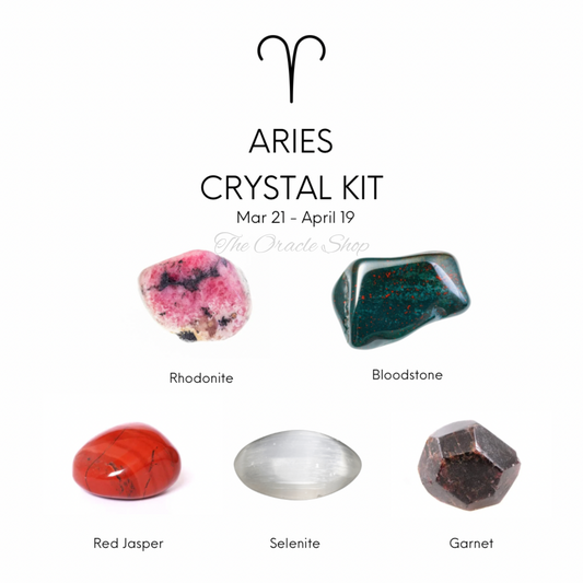 Zodiac Crystal Set - Aries