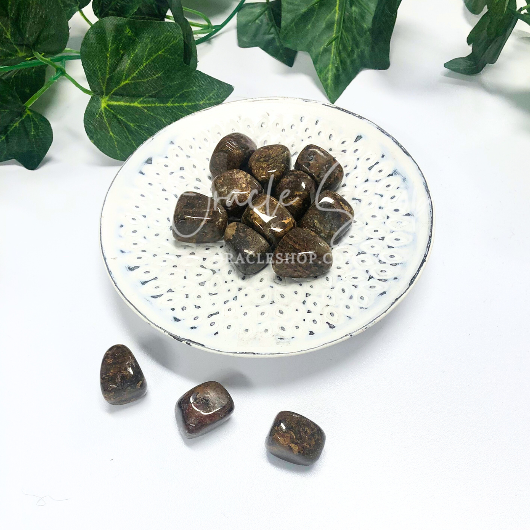 Chocolate Calcite Tumbles