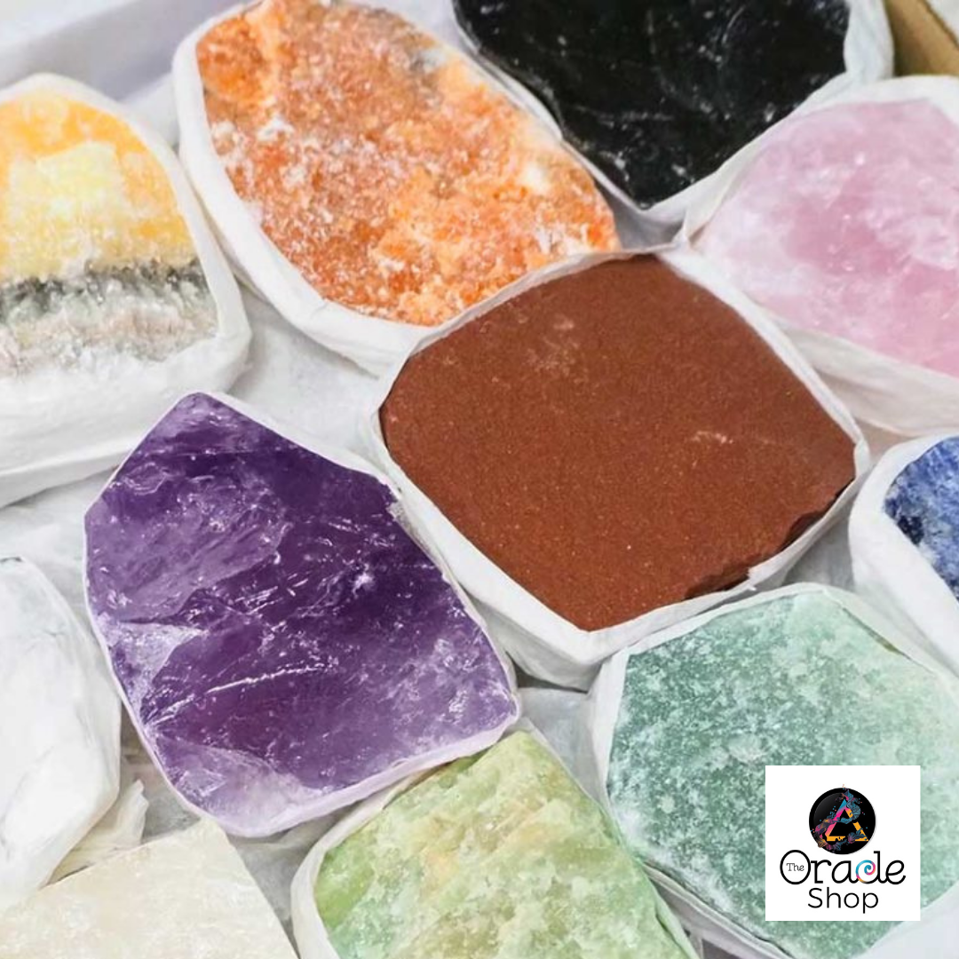 LARGE Crystal Roughs ~ GIFT BOX ~ Brazilian Mixed Crystals