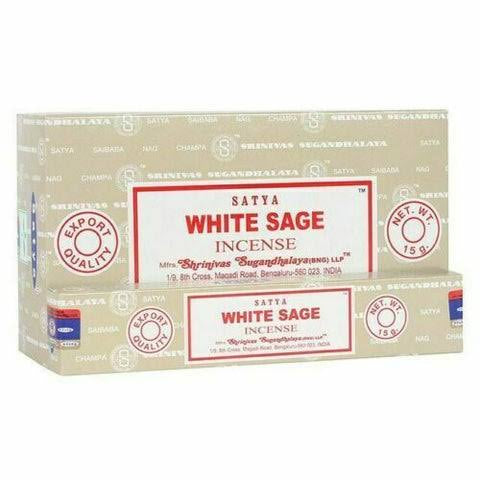Satya White Sage Incense - 15GM