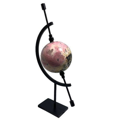Floating Sphere Stand Black