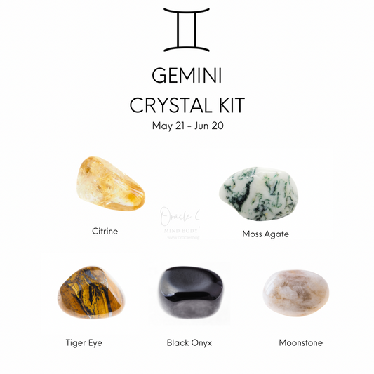 Zodiac Crystal Set - Gemini