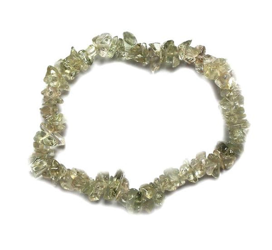 Prastiolite {Green Amethyst} Chip Bracelet