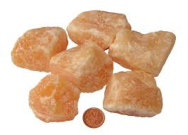 Orange Calcite Crystal Roughs